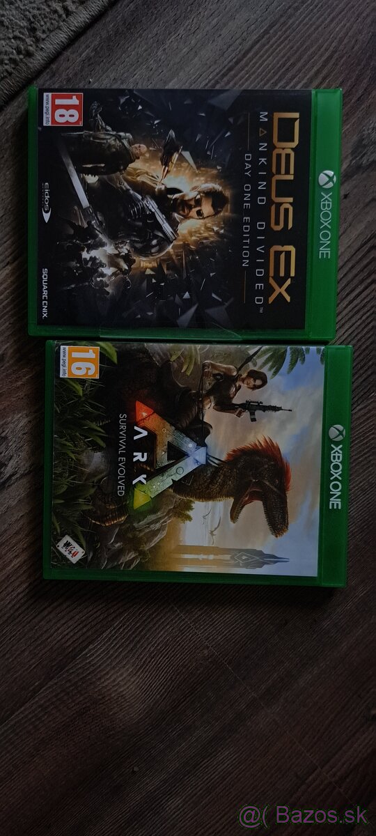 Predam hry na xbox one
