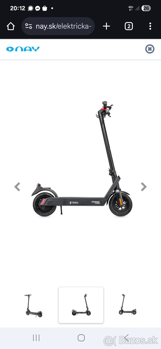 GoGEN VOYAGER POWER S911, čierna
