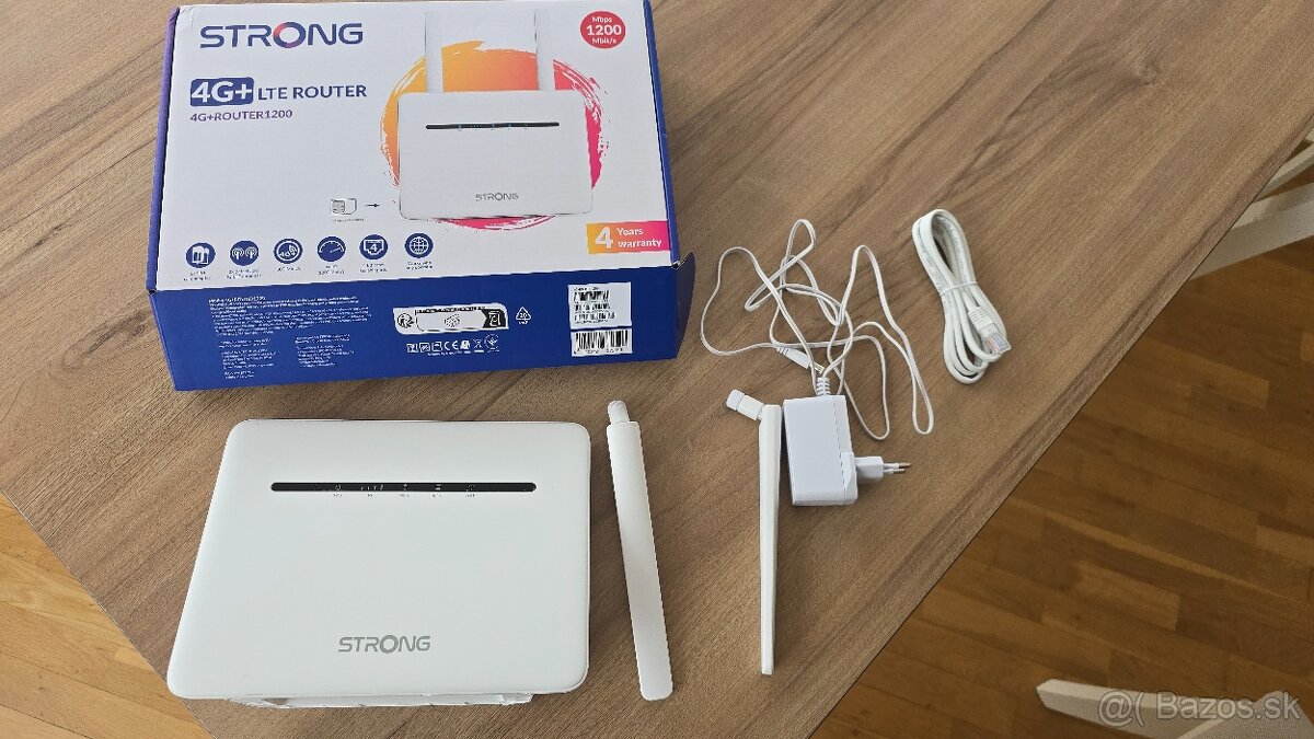 Predám úplne nový Strong 4G+ LTE Router 1200
