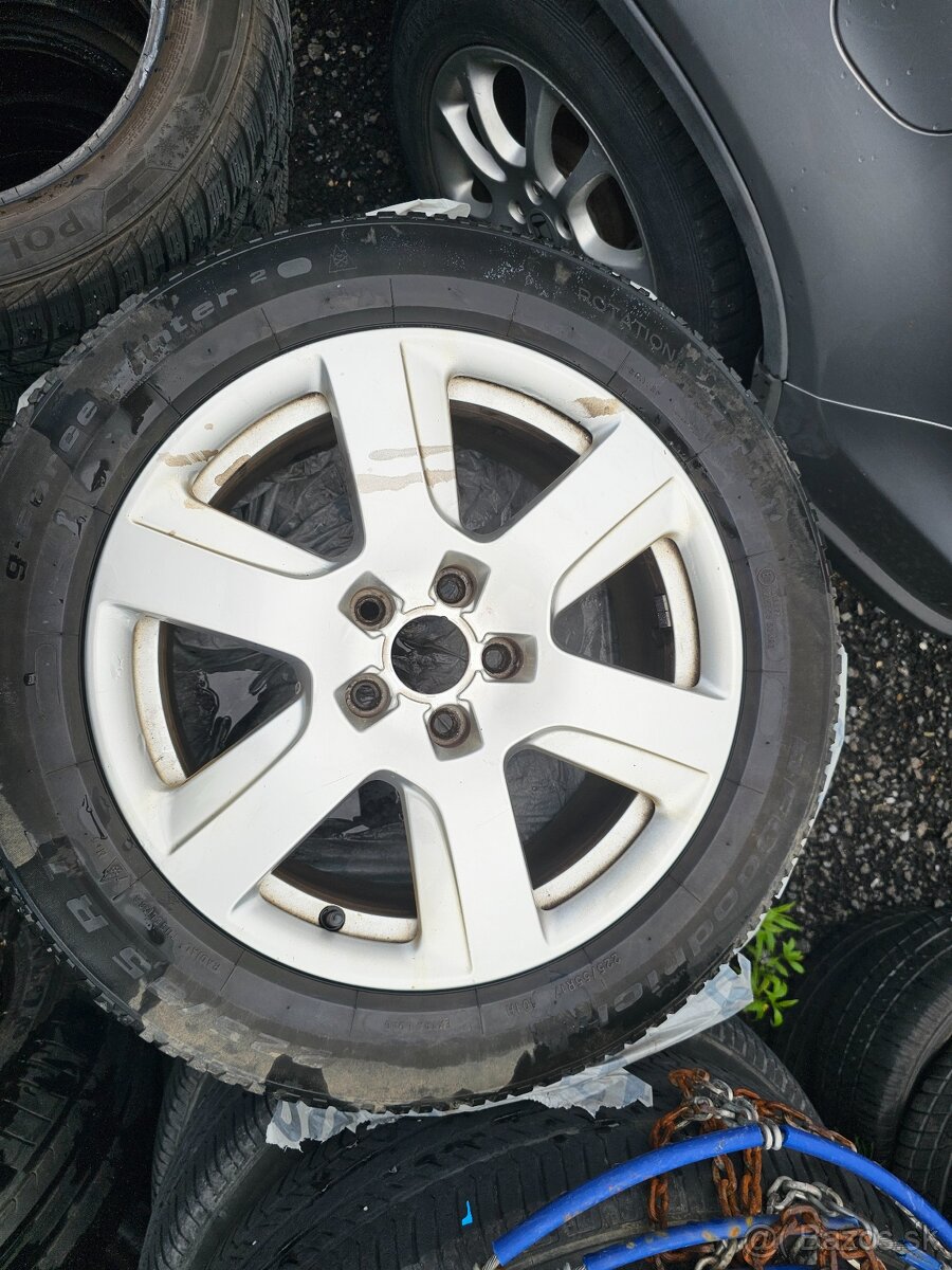225/65 R17 audi  al. disky + pneu cena 150€