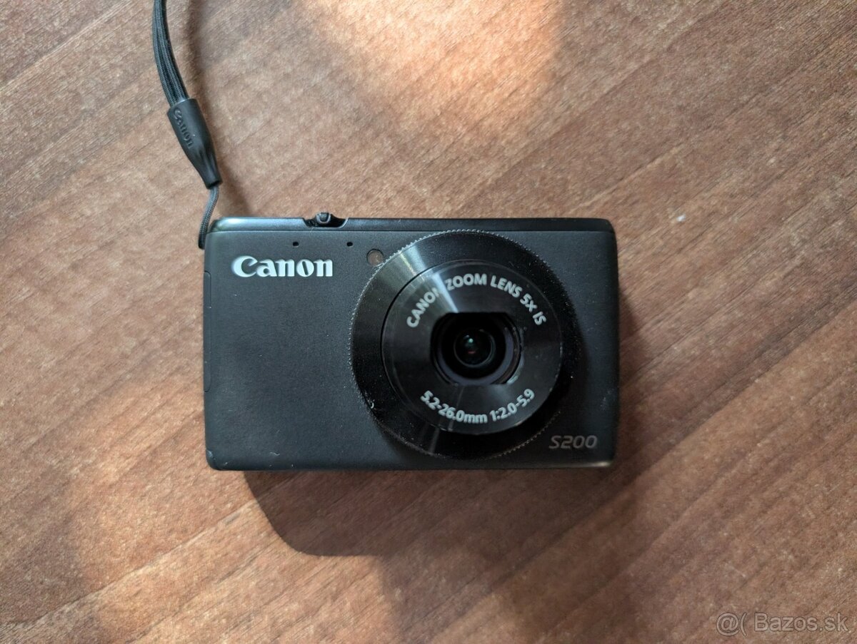 Canon s200 s CCD snímačom