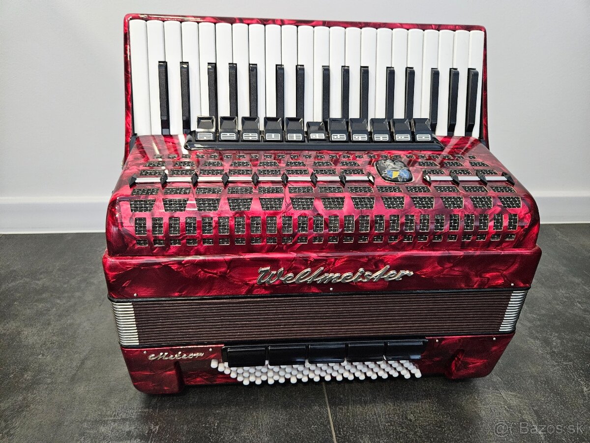 Akordeon weltmeister meteor 96 basovy
