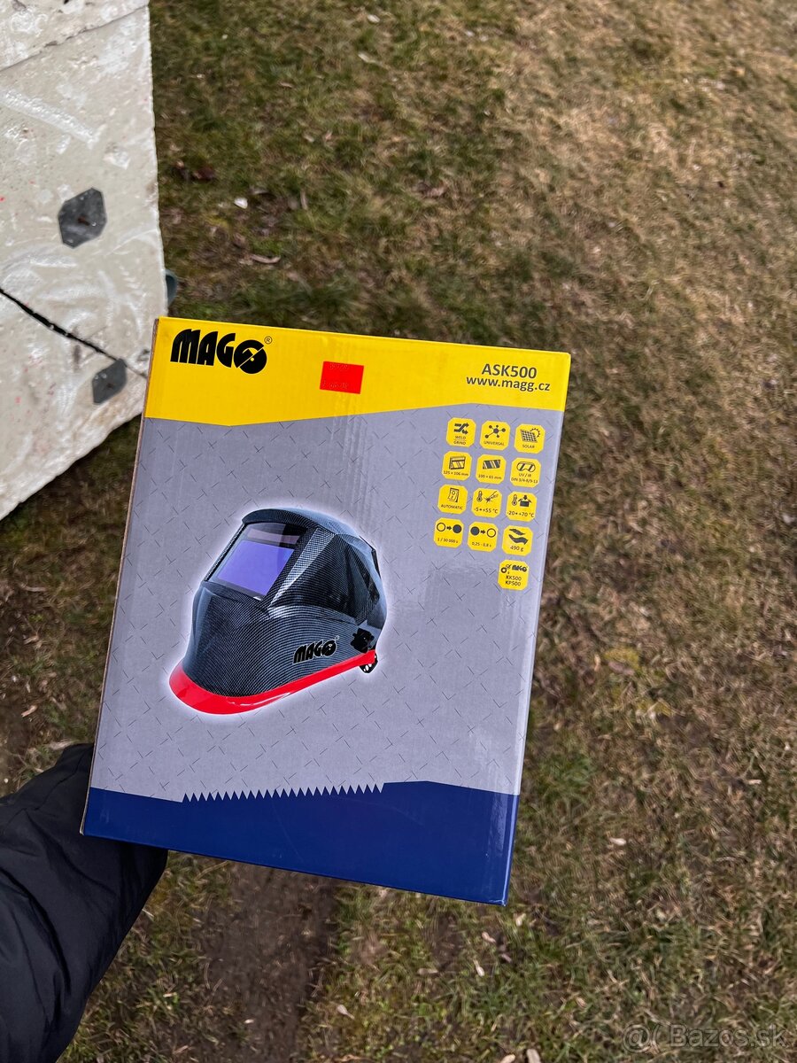 Nová zváračská maska