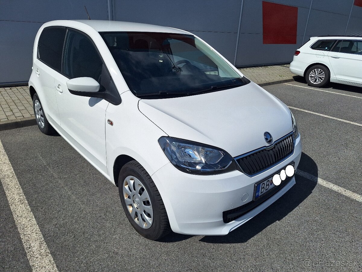 Škoda CITIGO 1,0 G-TEC , 95 tis KM, kúp. v SR, r.v,2016