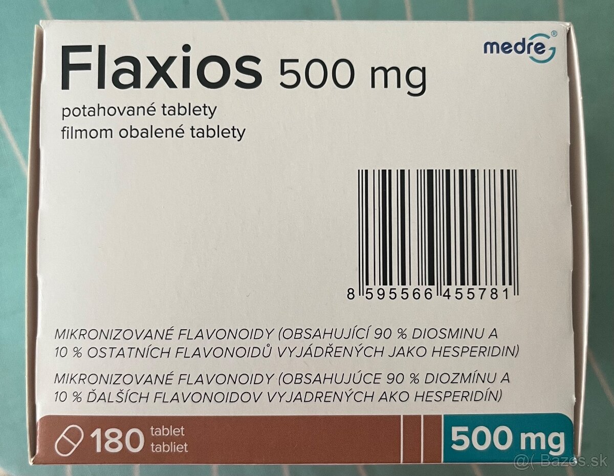 Predam liek Flaxios (Detralex)