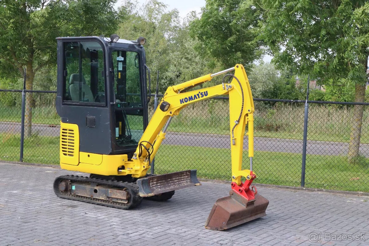 Hydraulický MINIBAGR - 3 lyžice - 2017 Komatsu PC16R-3HS
