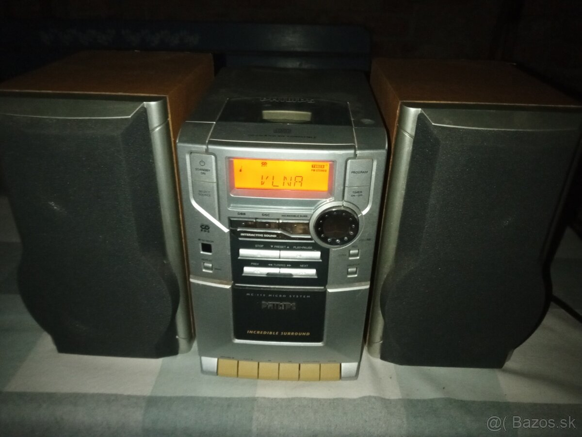 Predám mini hi-fi systém Philips MC110/22