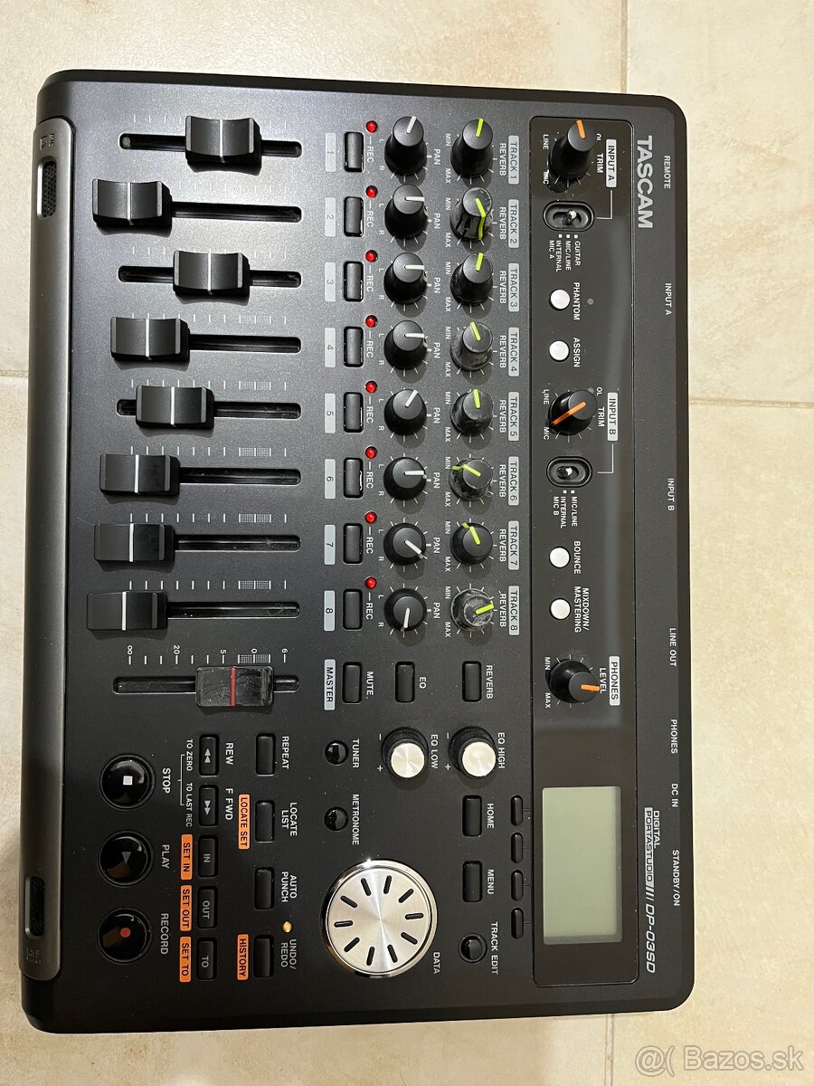 predám 8 stopové štúdio TASCAM DPO3 SD