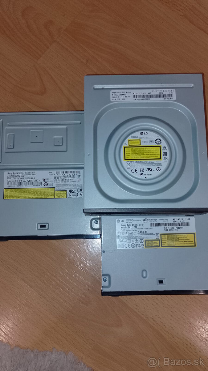 Sony DVD/RW , LG GH22LP20 , LG GH24NS - Napaľovačky