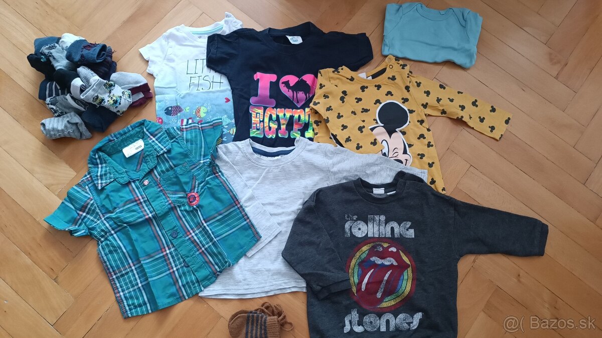 Balík chlapčenského oblečenia 80