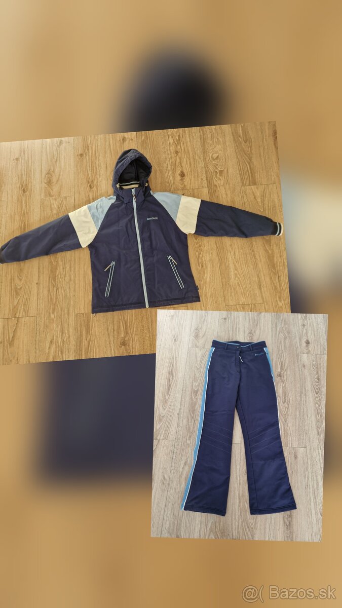 Lyžiarska súprava modrá L