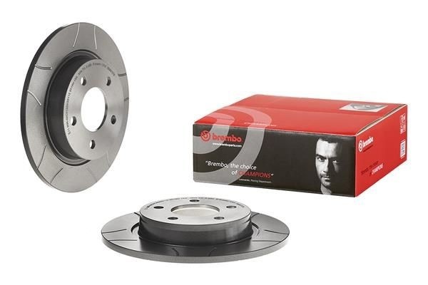 BREMBO Brzdový kotúč drazkovany Ø280mm