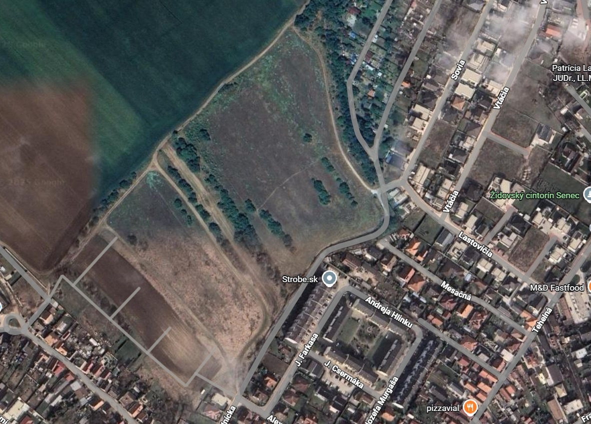 Pozemok na výstavbu bytového domu, výmera 4 272 m2