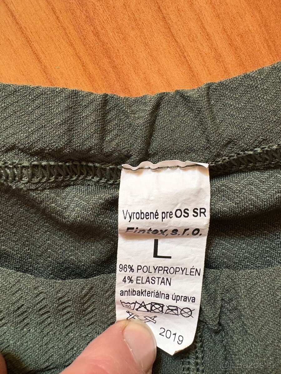 vojenske termo trenky nové -L