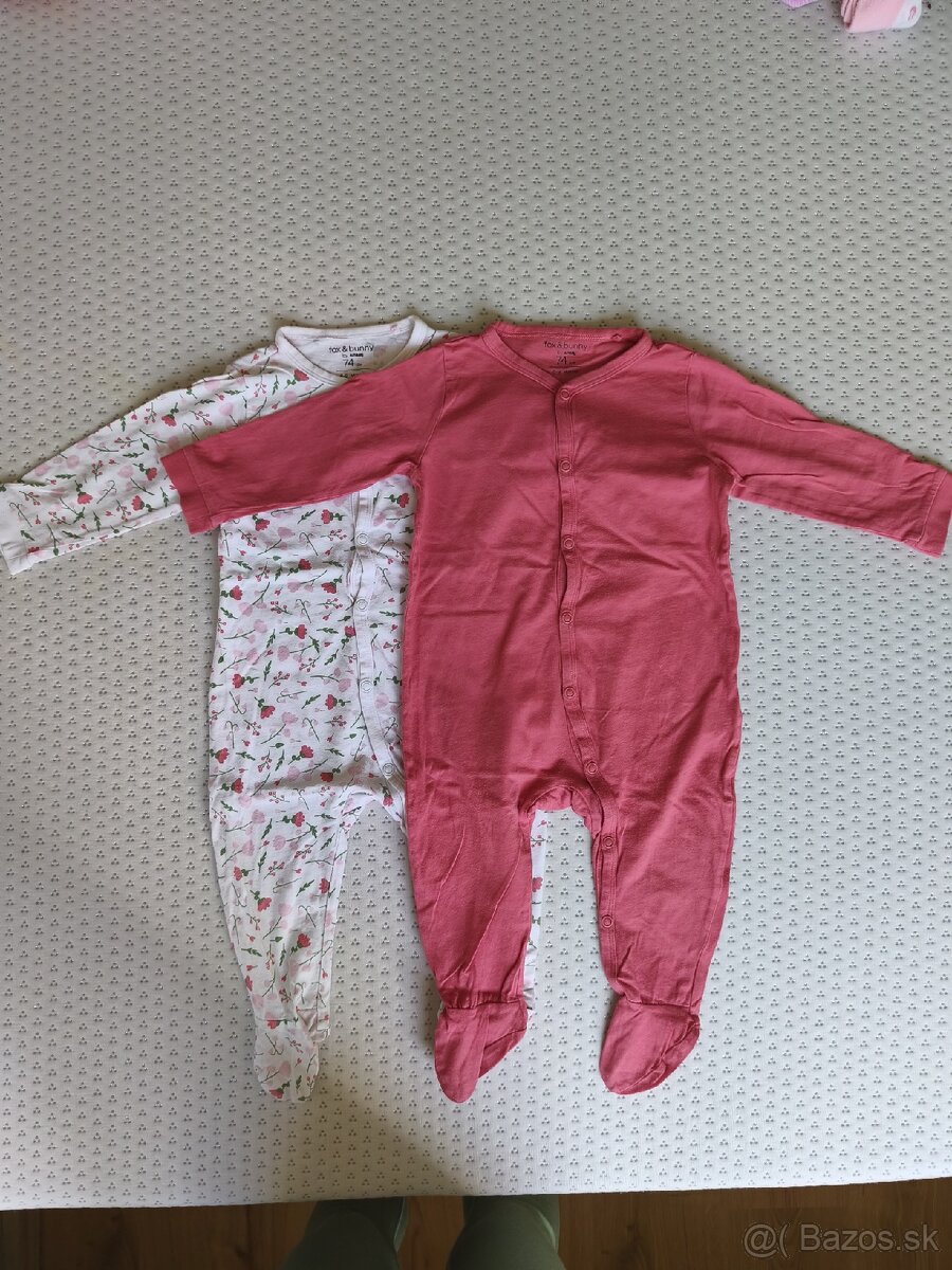 Dievčenské pyžamka, 2ks