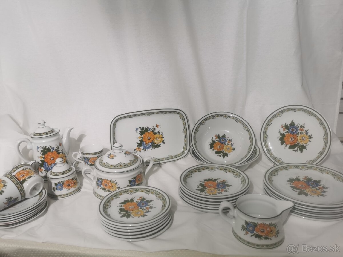 Obedova sada, čajový set