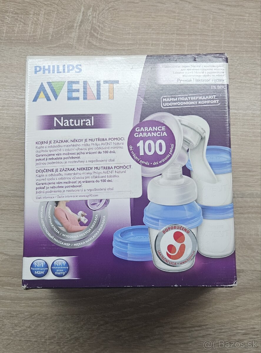 Ručná odsávačka mlieka Philips Avent