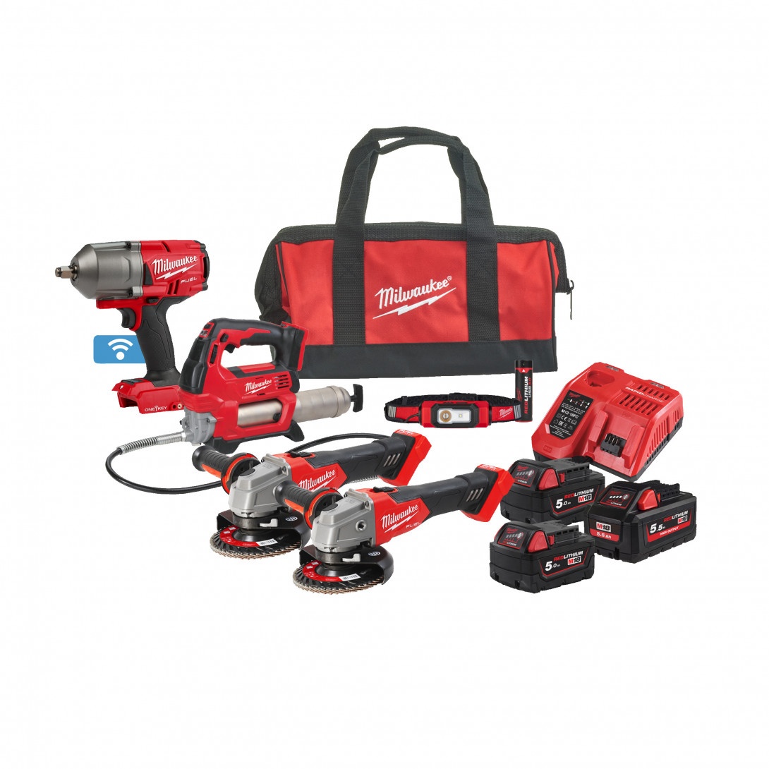 MILWAUKEE M18 FPP5N-554B SET NÁRADIA