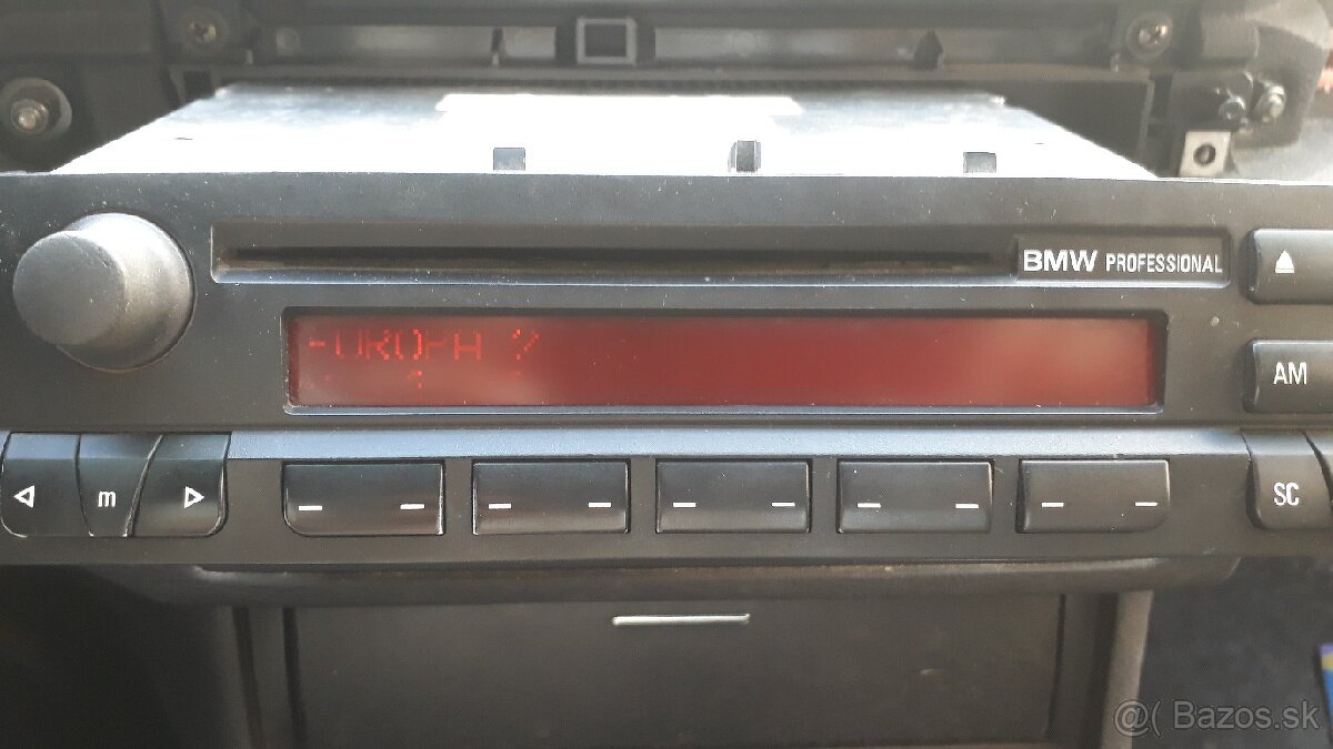 BMW e46 professional cd radio