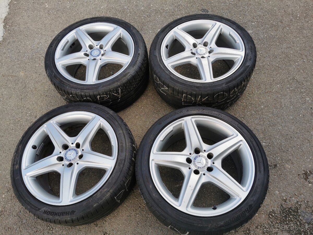 Elektrony 5x112 r18 mercedes amg original s pneu letne