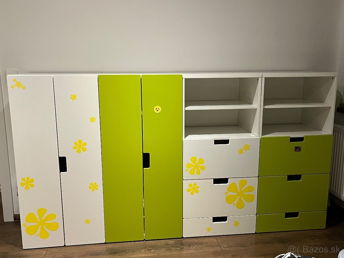 Predám detské skrine Ikea Stuva