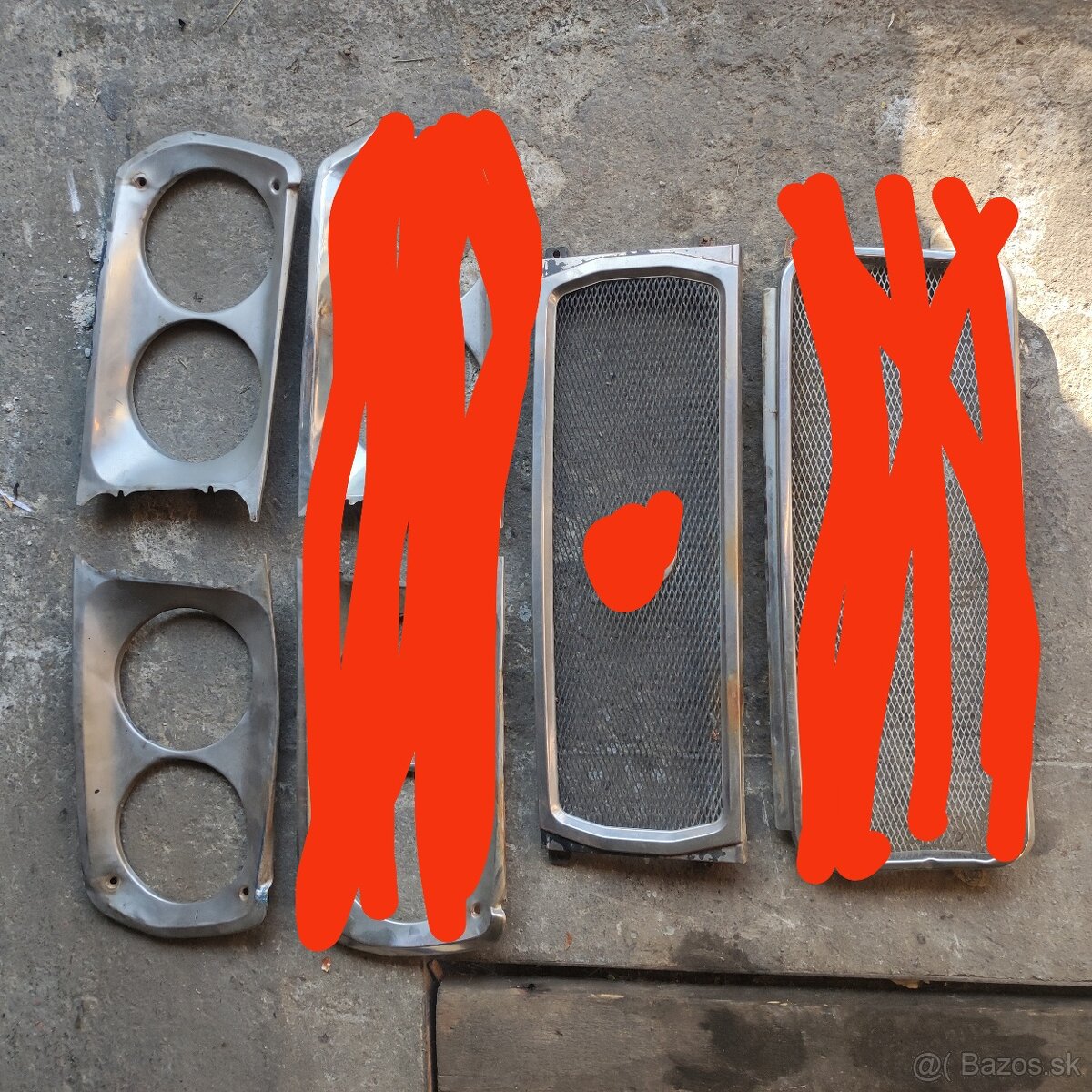 Predná maska škoda 120gls