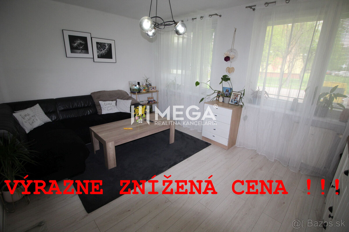 EXKLUZÍVNE na predaj 3 izbový byt v meste Snina