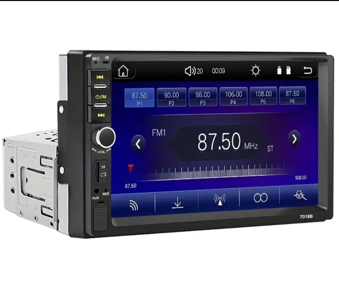 7 palcové 1din autoradio