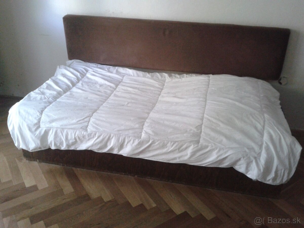 teplý bavlnený paplón s umelou náplňou - 200 x 140 cm