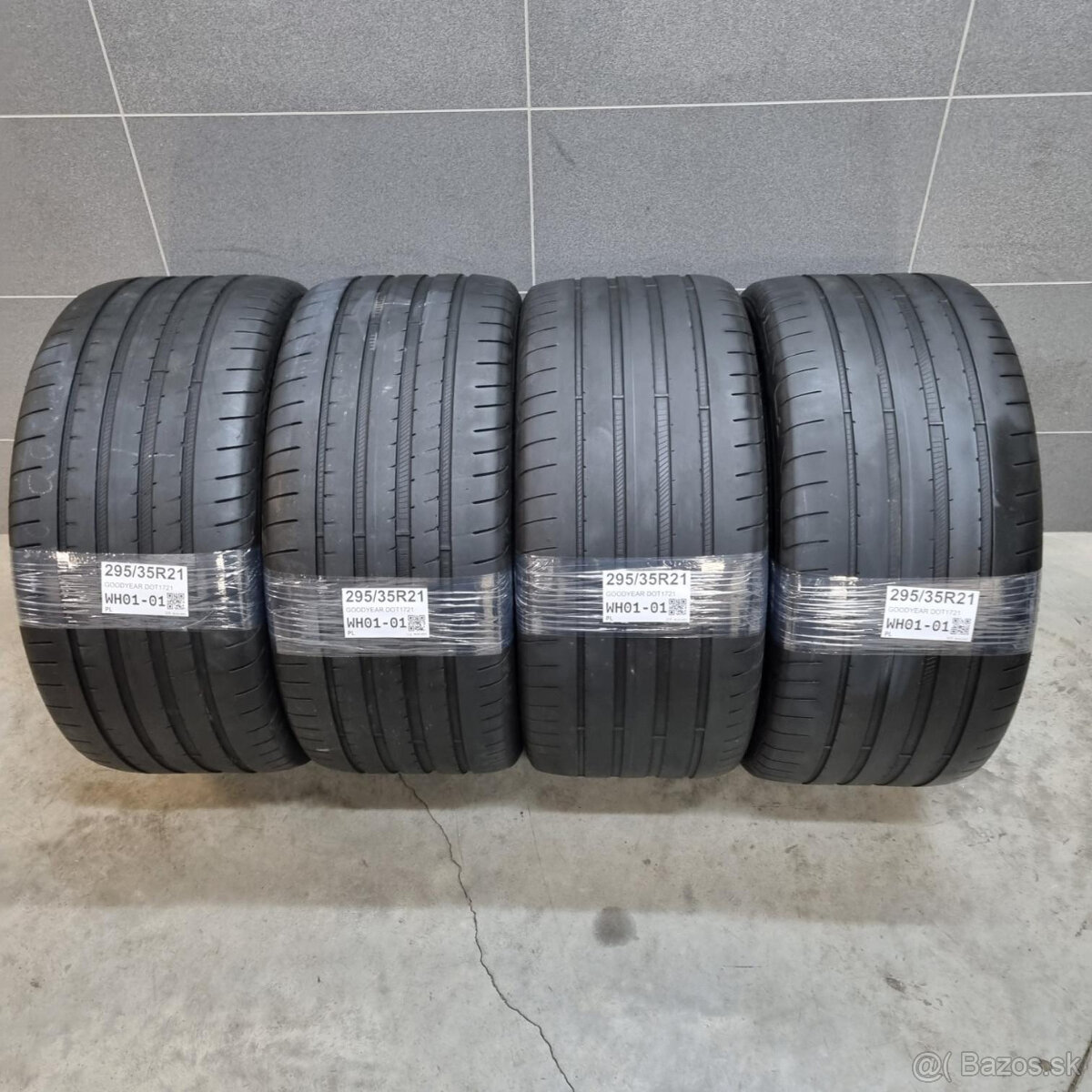 Letné pneumatiky 295/35 R21 GOODYEAR DOT1721