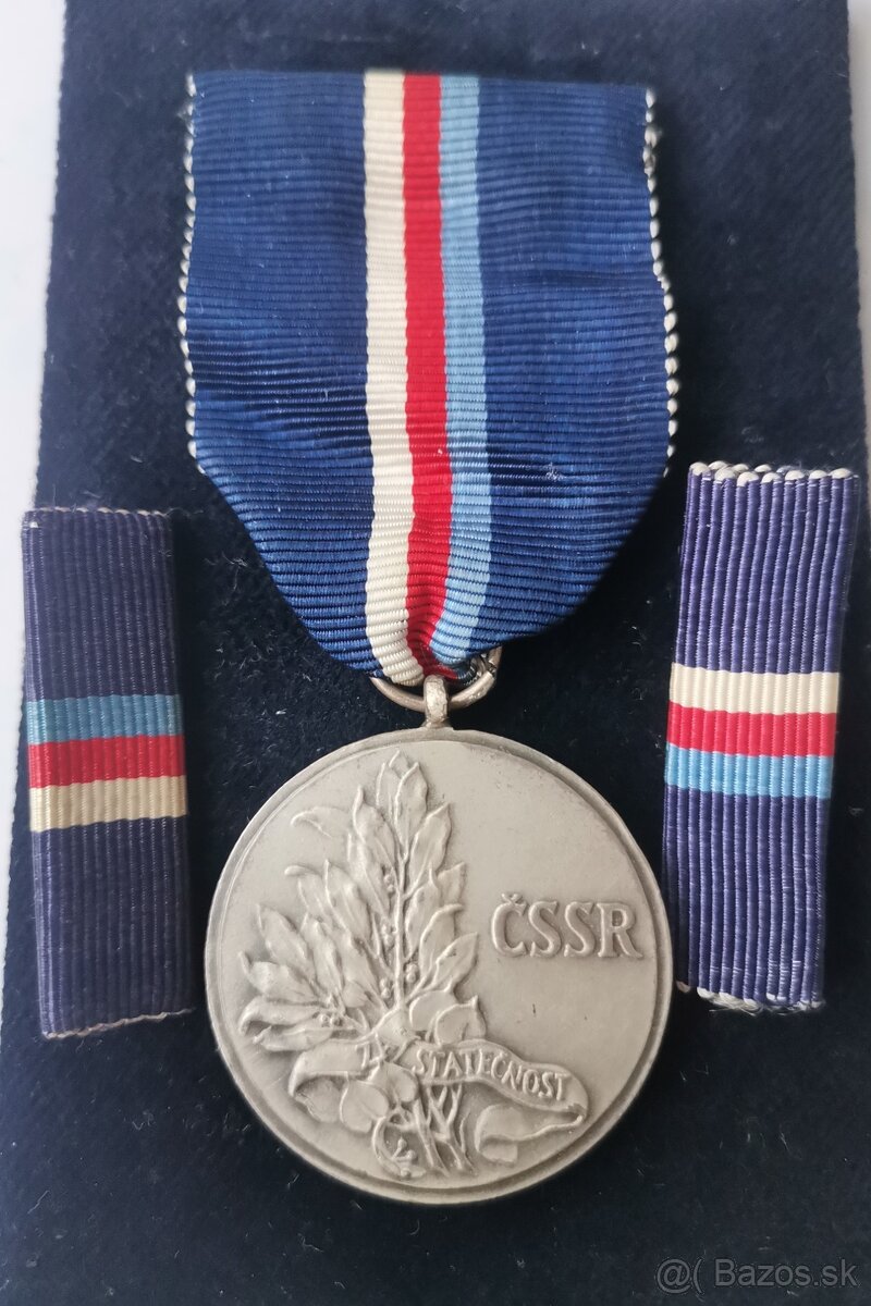 vyznamenanie - čs. medaila Za statočnosť (ČSSR)