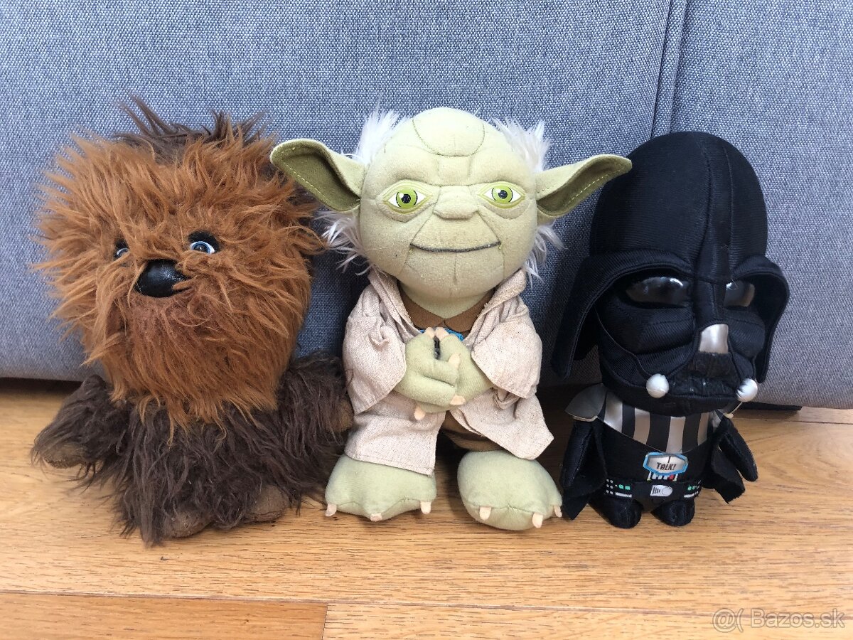 Plyšové hračky Star wars.