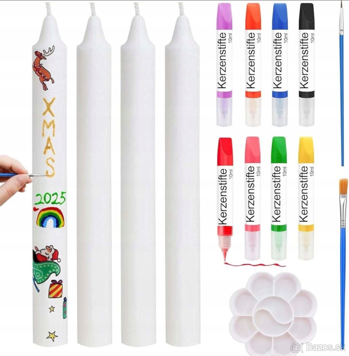 Súprava na zdobenie sviečok