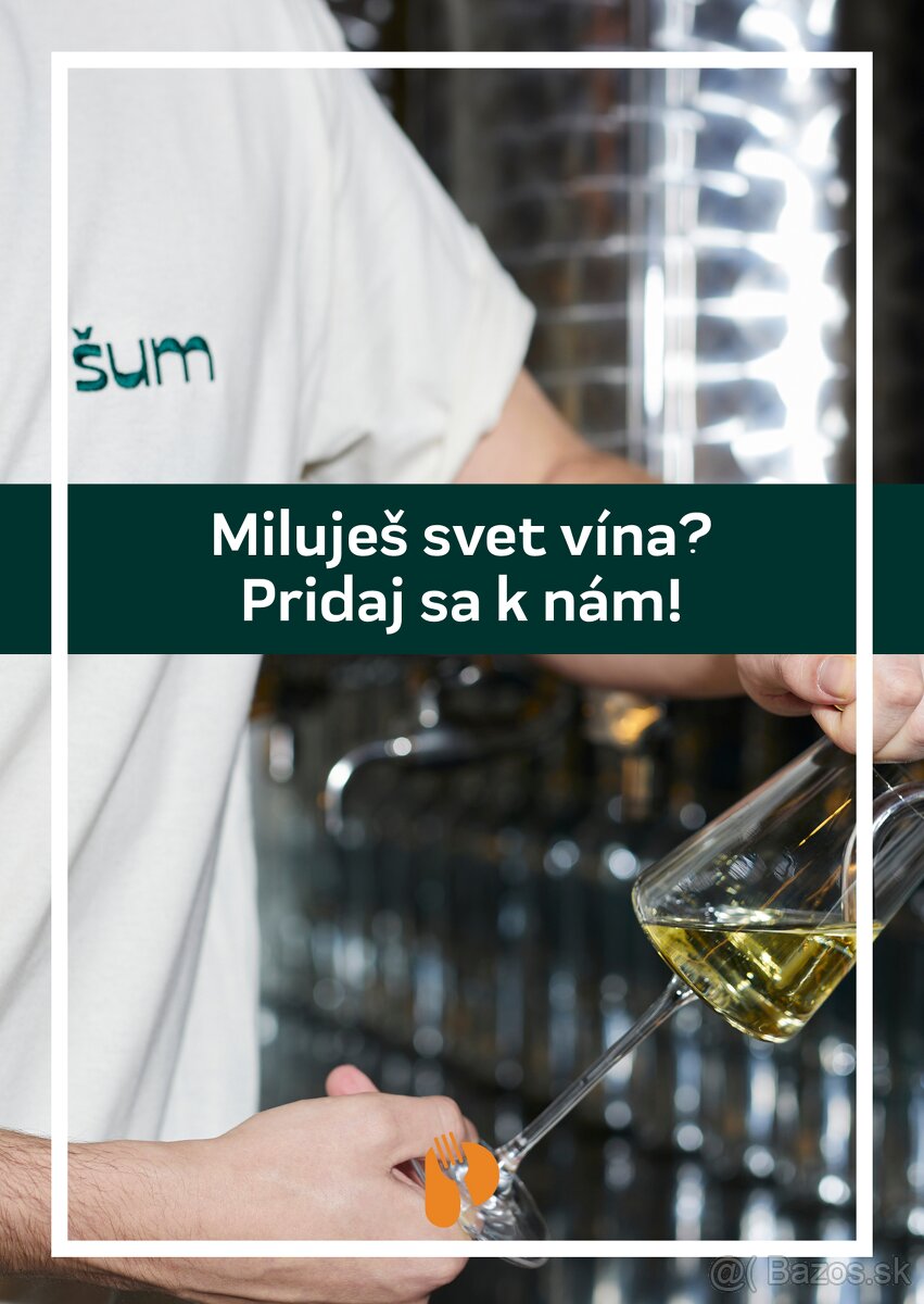 Hľadá sa kuchár do vinárne ŠUM – kde atmoššška riadne šumí