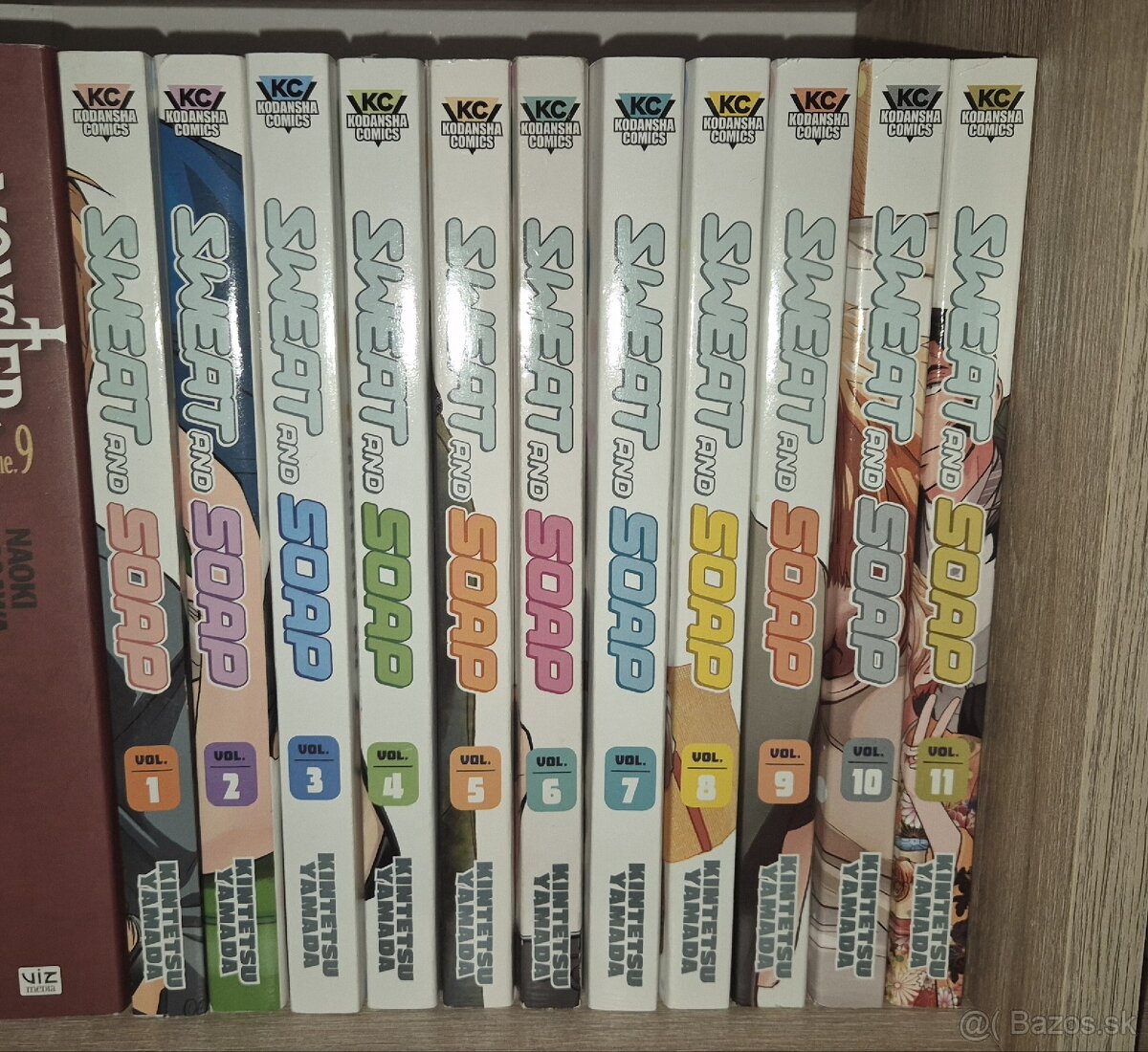 Sweat and Soap vol. 1-11 + 2. box manga set
