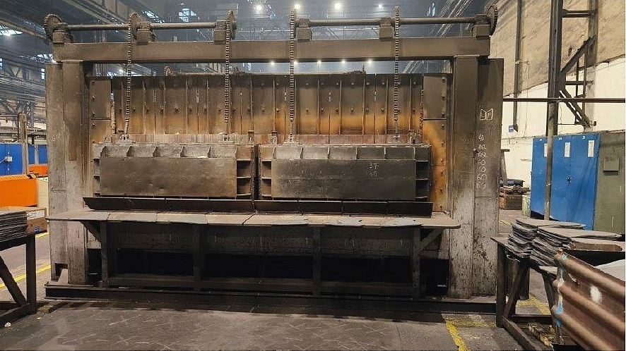 34t pec plyn. komorová 1.000kW 35.7MJ/m3 2.4t/h 90kPa 3.5x3.