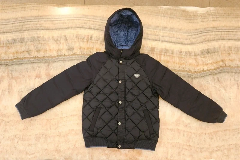 Chlapčenská páperová bunda Armani 12 rokov/152 cm