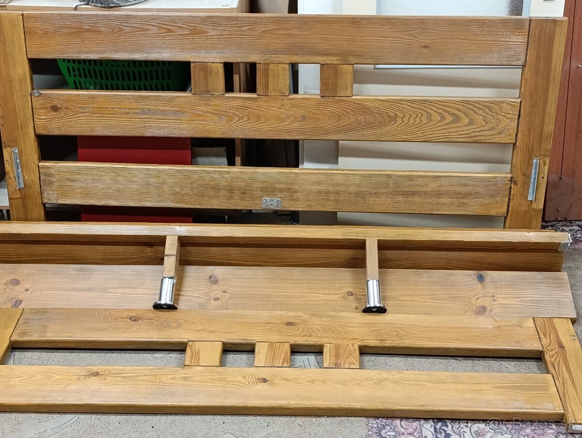 Manželská posteľ masív 180x200cm