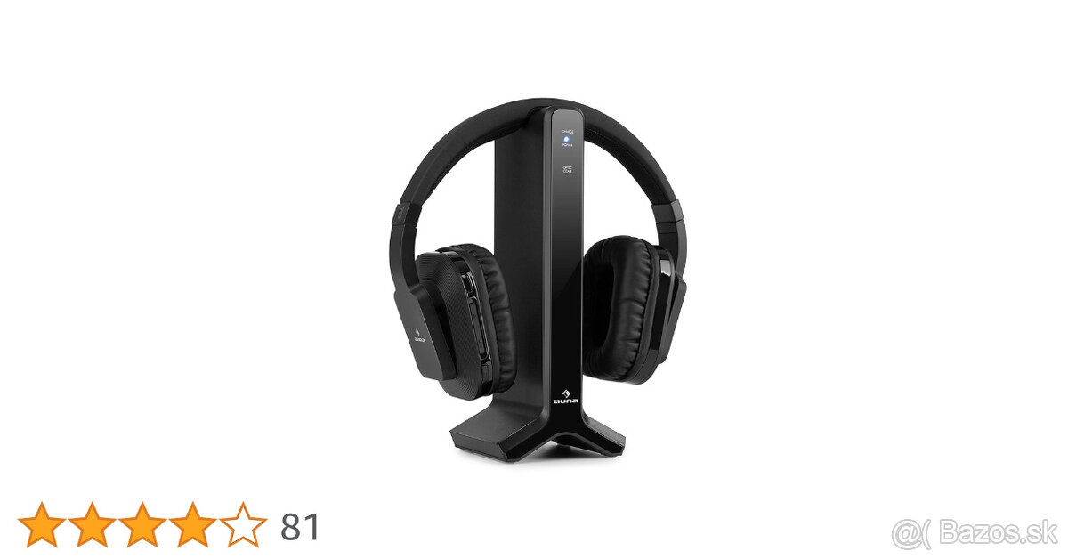AUNA SILENCIUM - Bezdrôtové slúchadlá - TOP STAV.