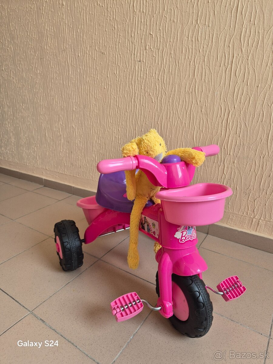 Detská barbie trojkolka
