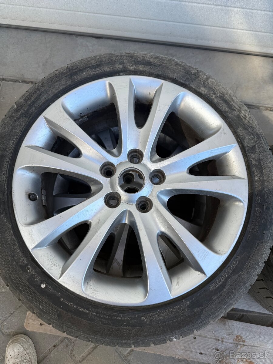 5x112 R17 Skoda+pneumatiky 4ks