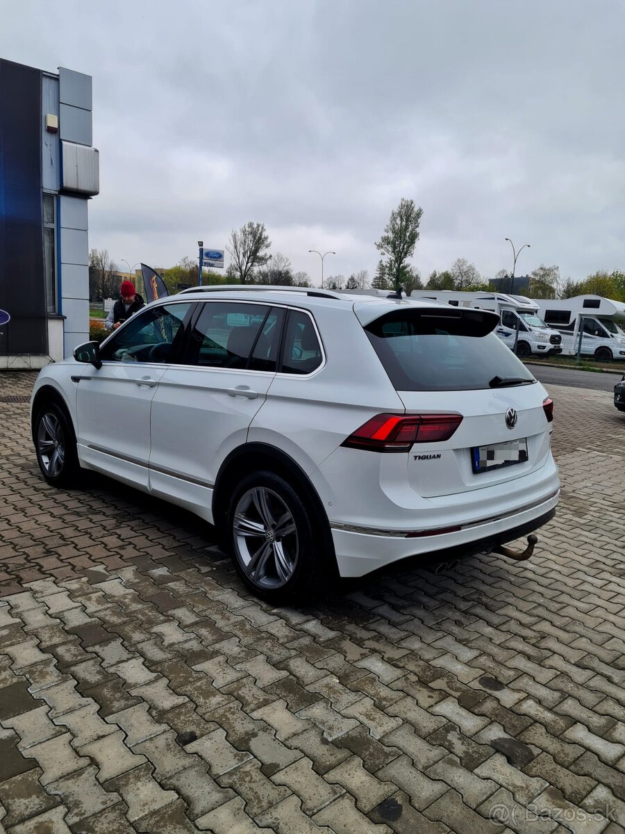 Predám vw Tiguan 4x4 R line 110kw r.v.2020