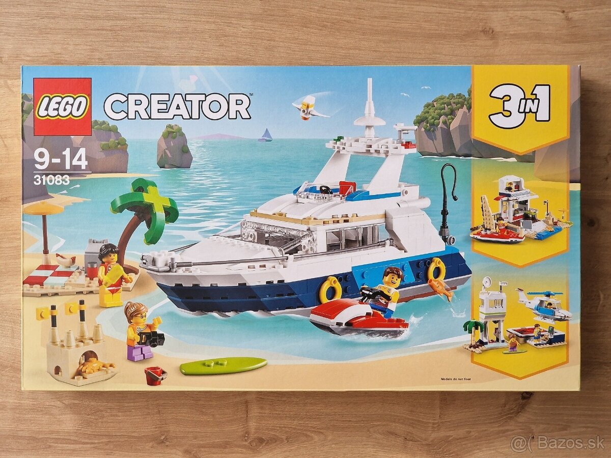 Lego Creator 31083 Dobrodružstvá na mori