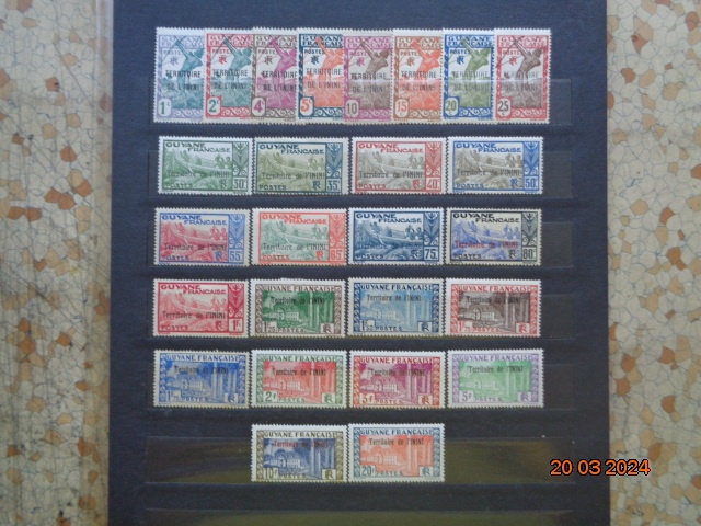 Poštové známky - ININI - KOMPLET