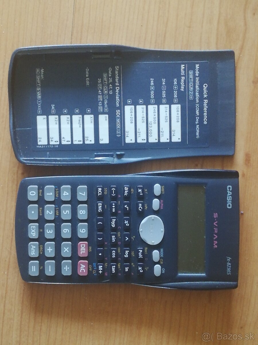Predam vedeckú kalkulačku Casio fx82ms