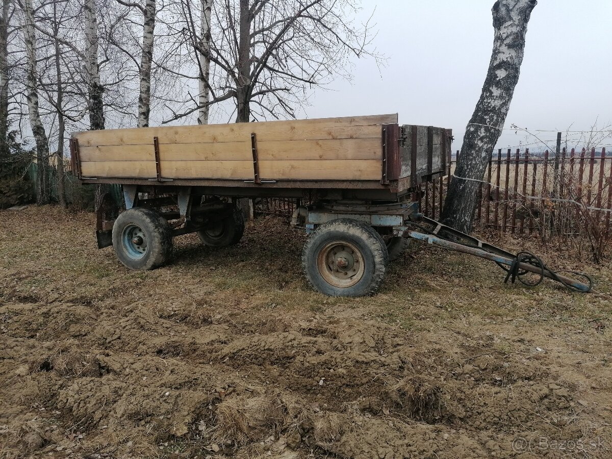 Predám traktorovú vlečku 8t aj 9t