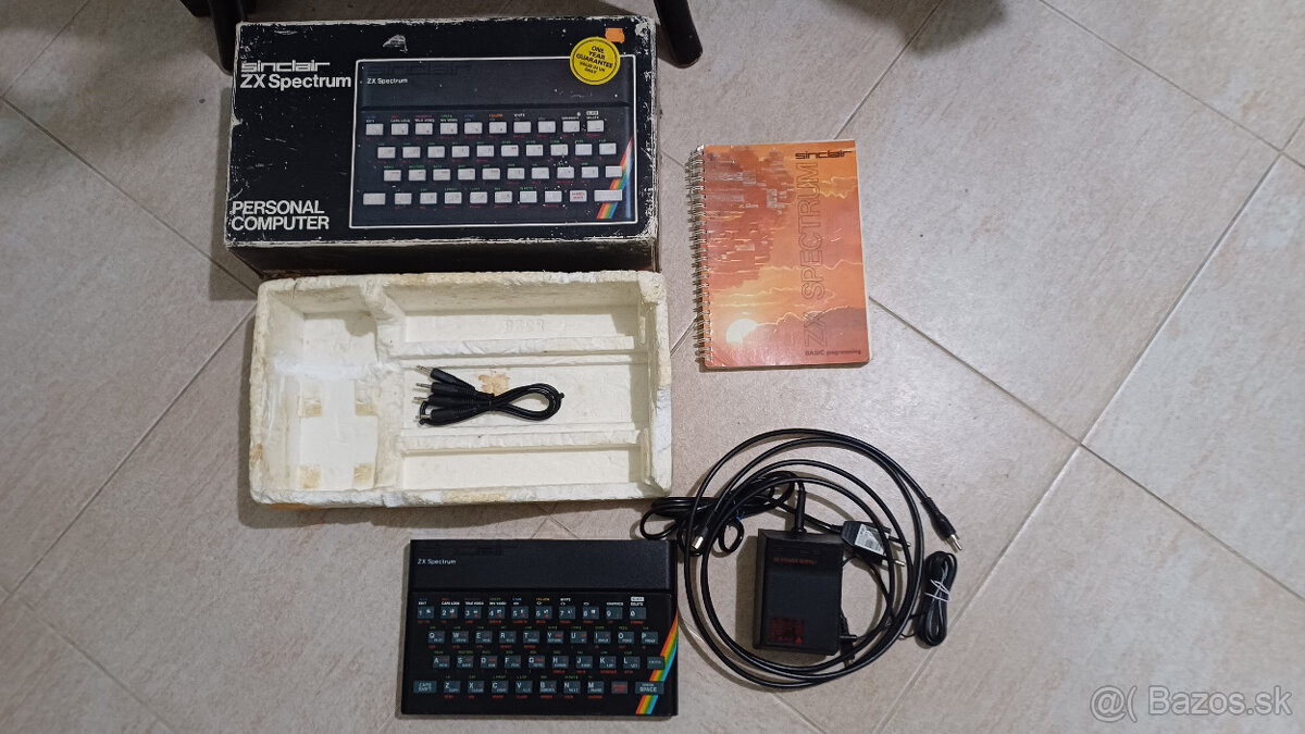 Sinclair ZX Spectrum 48kB s krabicou, otestovaný