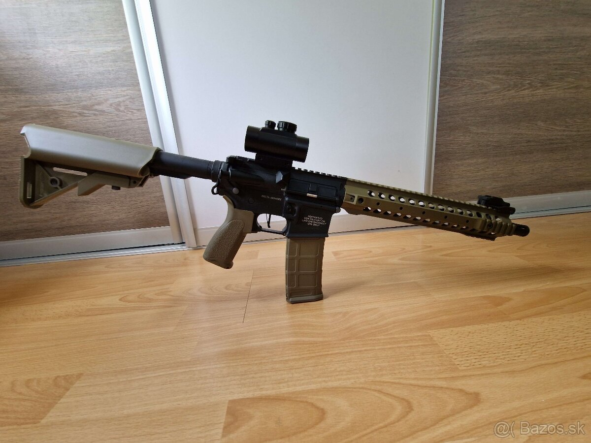 Delta Armory airsoft zbraň M4 AR15 RIS