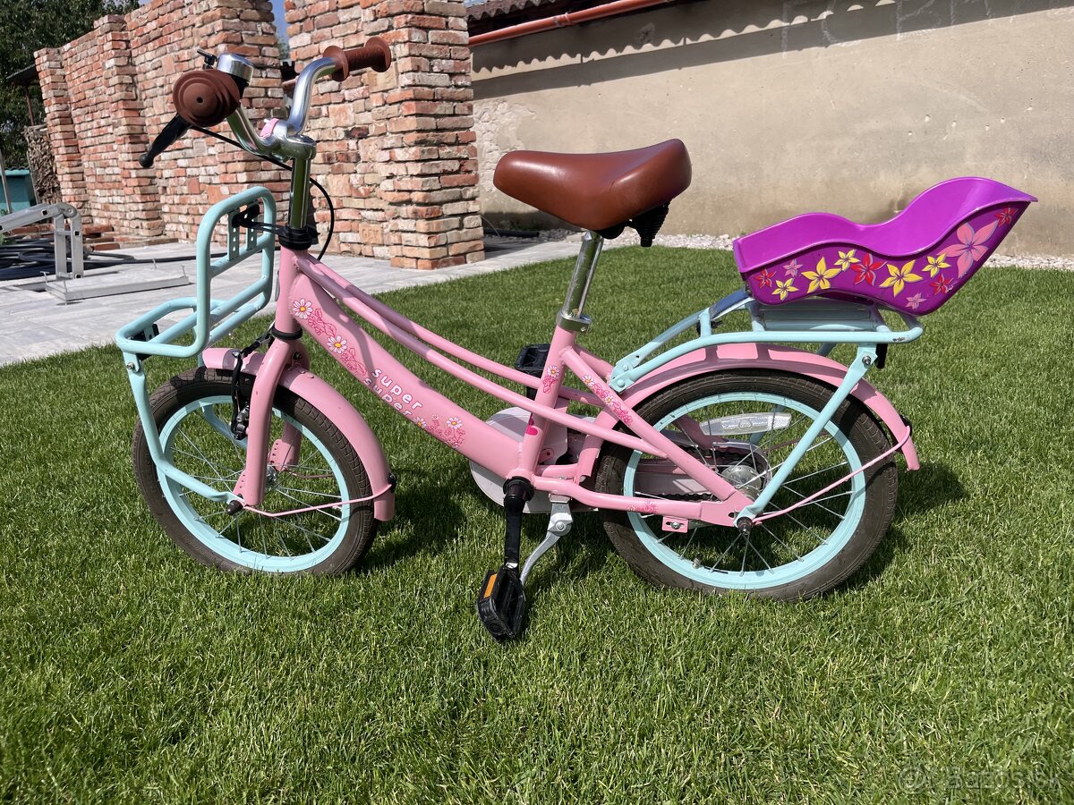 dievčenský bicykel