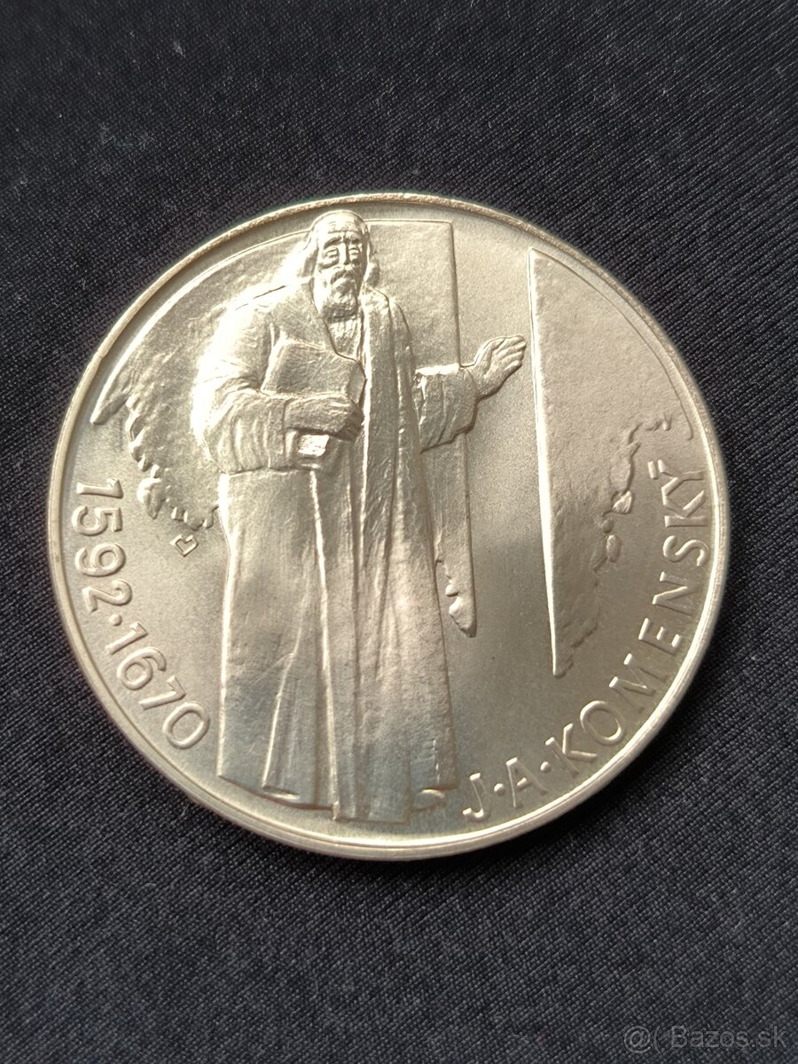500 kčs J.A. Komenský 1992